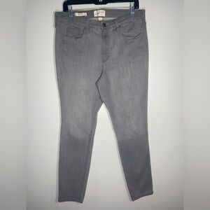 Women's Light Gray high rise Skinny Jeans Universal Thread